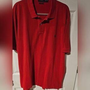 Ralph Lauren Classic Red Polo Shirt